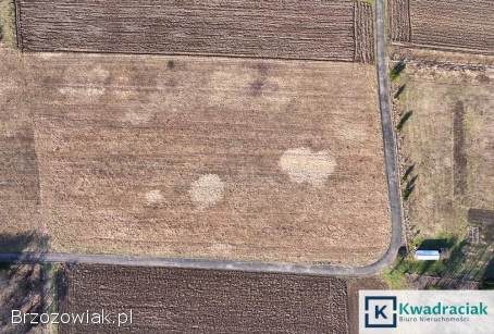Huzele koło Leska kompleks 3 działek budowlanych