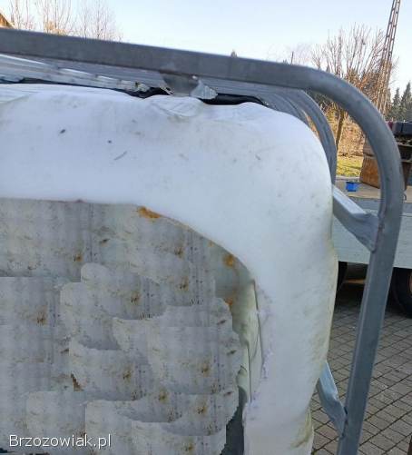 Mauzer pojemnik na pelet drewno kompostownik IBC