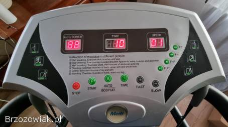 Platforma wibracyjna masażer mechaniczny Crazy Fit Massage
