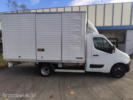 Wynajem Busa Kontener Dostawczy Renault Master 8ep 3.  5t kat.  B
