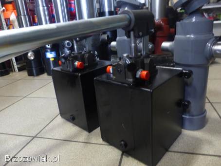 Siłowniki hydrauliczne do prasy łuparki tura wywrotu węże zakucia złączki pompy