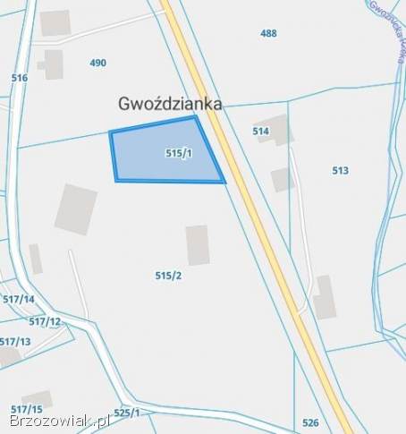 Działka Gwoździanka WZ Węzeł S19
