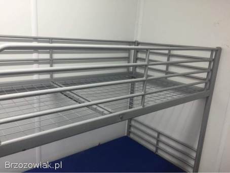 Łóżko piętrowe metalowe