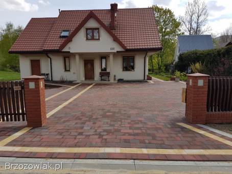 Układanie kostki brukowej i granitowej
